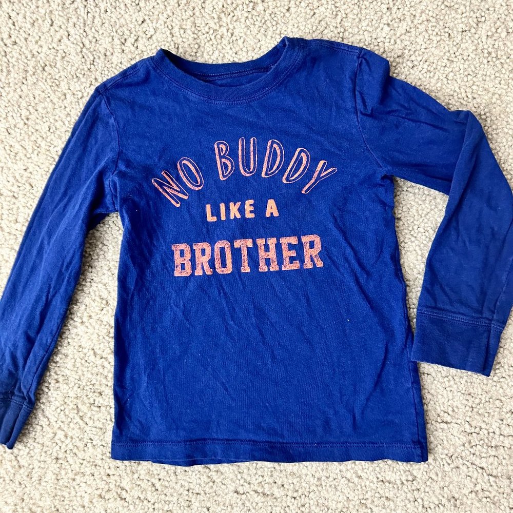 Carter's brother long sleeve T shirt size 5T